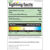 Commercial Electric 11 in. 12.5-Watt Dimmable White Integrated LED Edge-Lit Round Flat Panel Ceiling Flushmount with Col